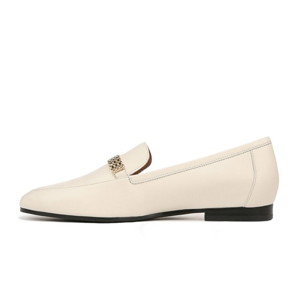 Vionic Charlotte Chain Detail Loafer in Off White Leather Size 6 - Picture 12 of 12